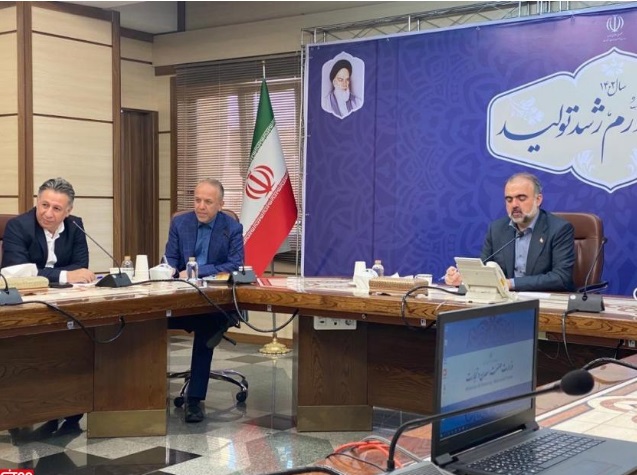 حضور  سیاری وادیب در نشست با سرپرست وزارت صمت  