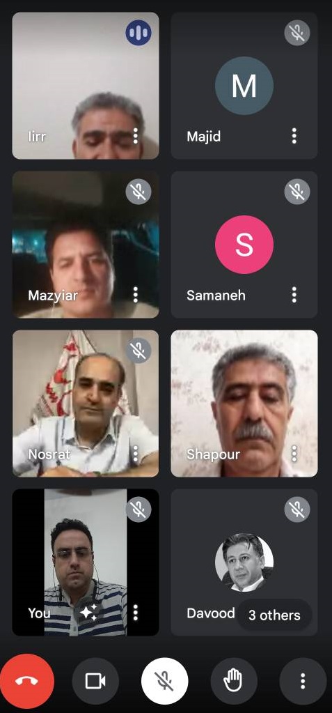 جلسه مشترک با هیئت مدیره کانون استان کرمانشاه