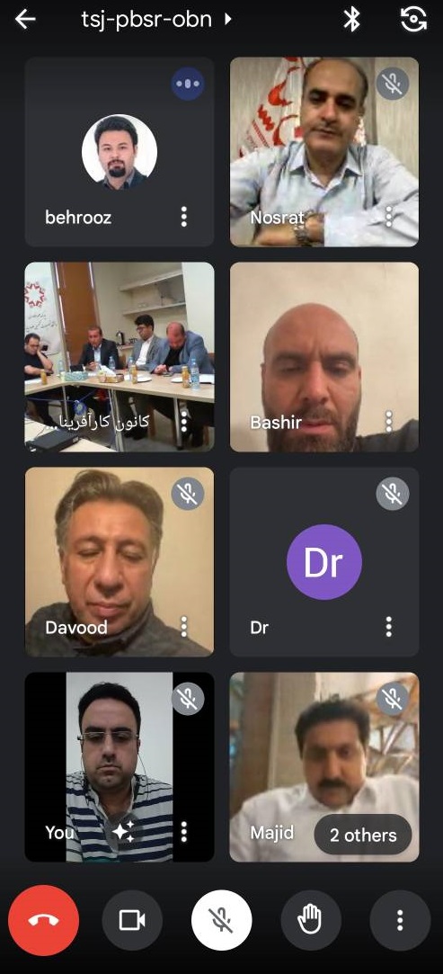 جلسه مشترک با هیئت مدیره کانون کارآفرینان برتر رسمی استان زنجان