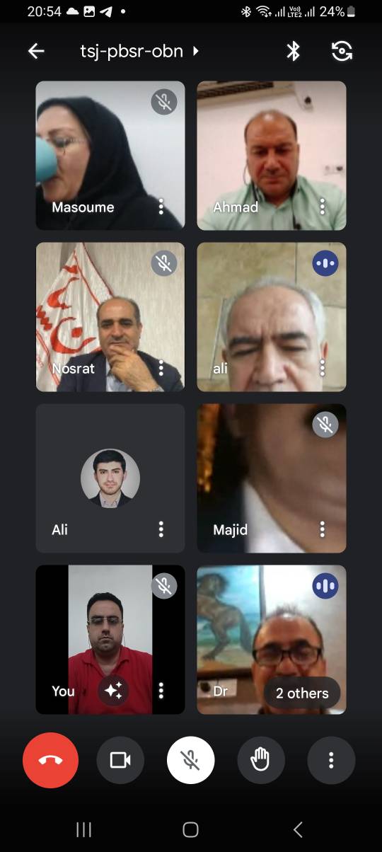 جلسه مشترک با هیئت مدیره کانون کارآفرینان برتر رسمی استان خوزستان